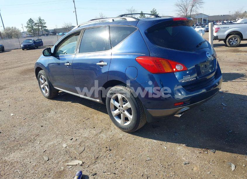 Photo 2 of 2009 Nissan Murano SL (VIN JN8AZ18U29W104768)