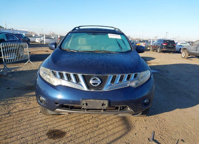 Photo 4 of 2009 Nissan Murano SL (VIN JN8AZ18U39W001262)