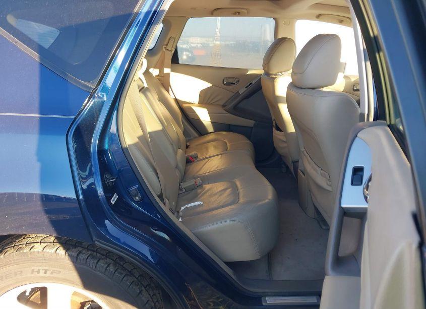 Photo 5 of 2009 Nissan Murano SL (VIN JN8AZ18U39W001262)