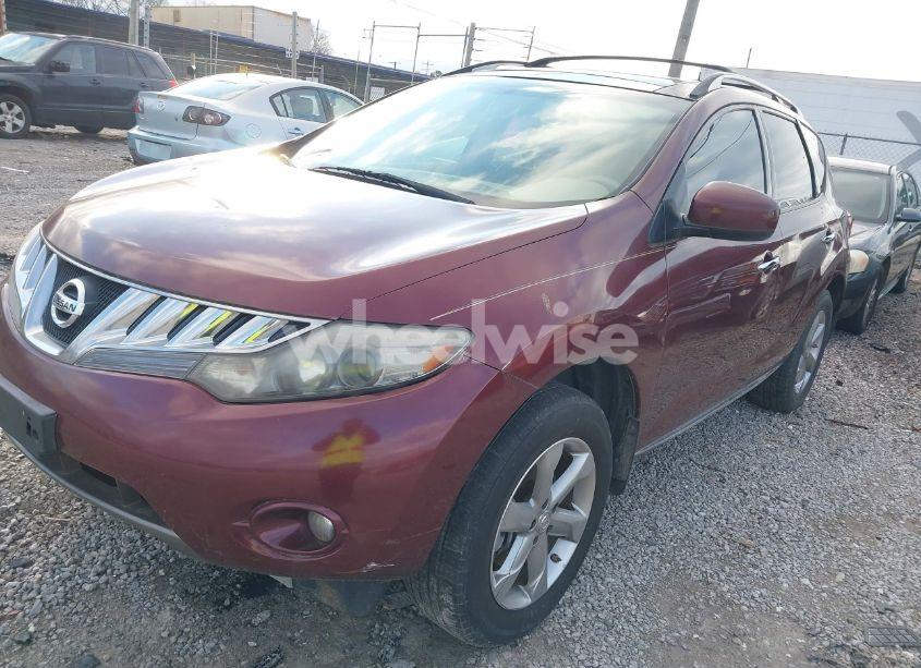 2009 Nissan Murano SL (VIN JN8AZ18U39W107033) main photo
