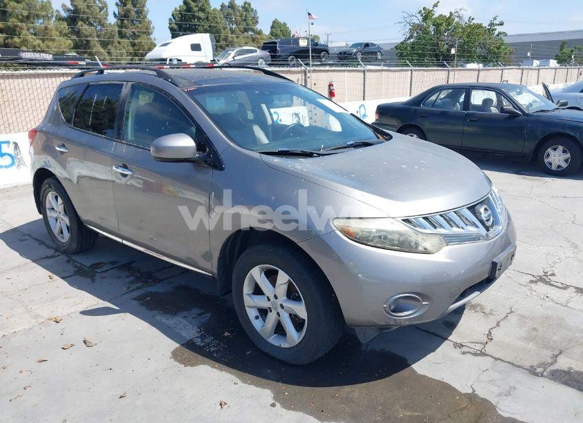 2009 Nissan Murano SL (VIN JN8AZ18U49W003389) main photo