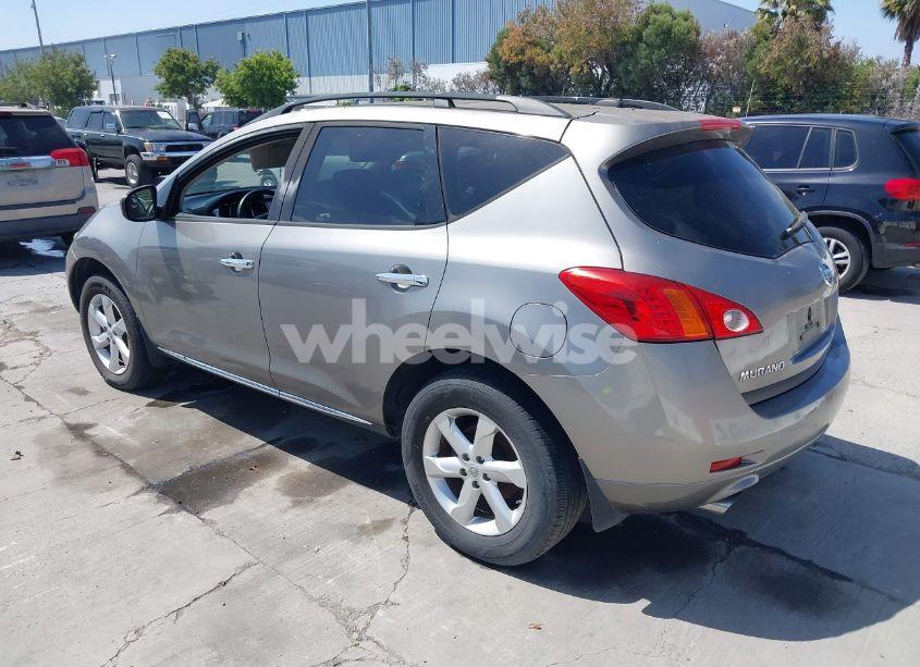 Photo 3 of 2009 Nissan Murano SL (VIN JN8AZ18U49W003389)