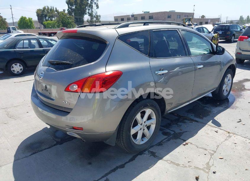 Photo 4 of 2009 Nissan Murano SL (VIN JN8AZ18U49W003389)