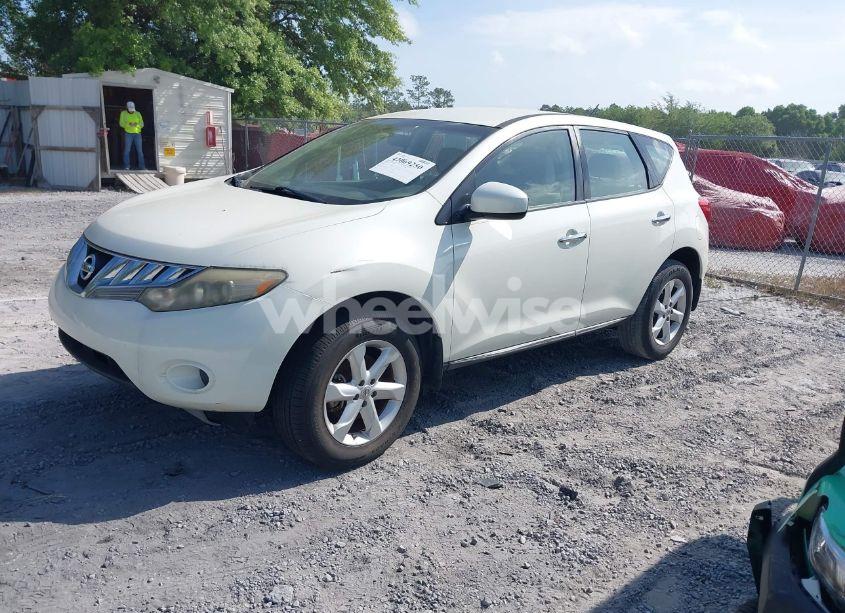 Photo 2 of 2009 Nissan Murano S (VIN JN8AZ18U49W015459)