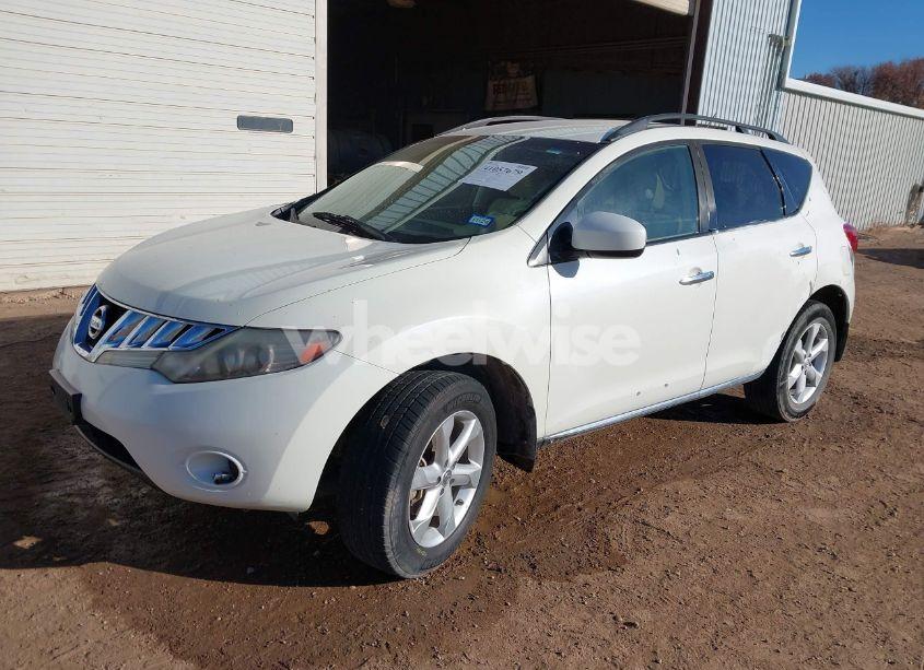 Photo 2 of 2009 Nissan Murano S (VIN JN8AZ18U49W102066)