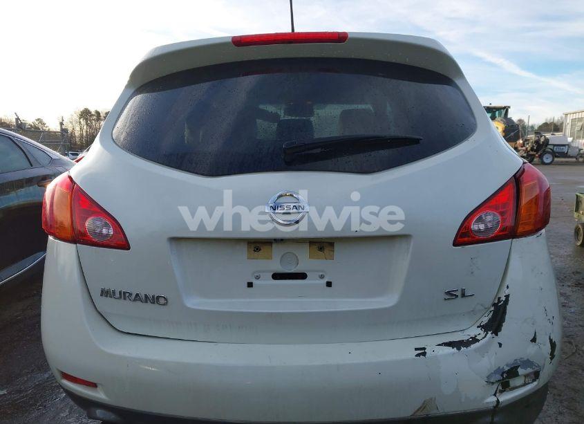 Photo 11 of 2009 Nissan Murano SL (VIN JN8AZ18U49W106814)