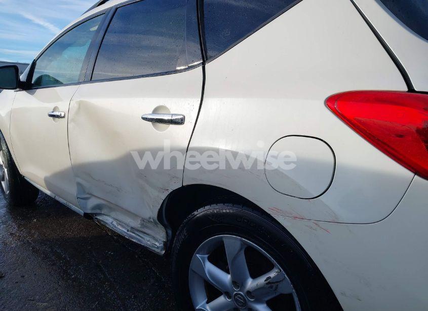 Photo 3 of 2009 Nissan Murano SL (VIN JN8AZ18U49W106814)