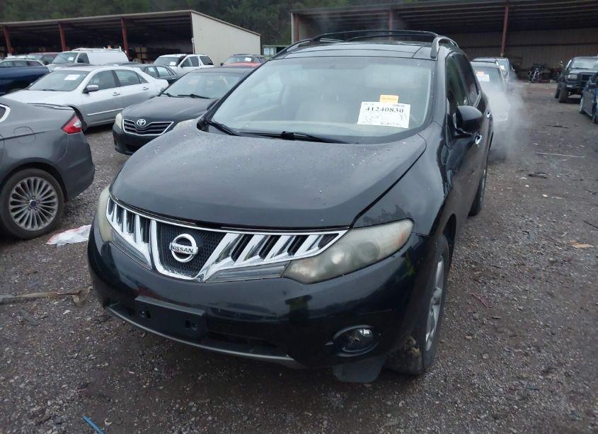 Photo 3 of 2009 Nissan Murano SL (VIN JN8AZ18U49W106859)