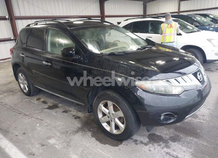 2009 Nissan Murano SL (VIN JN8AZ18U59W001568) main photo