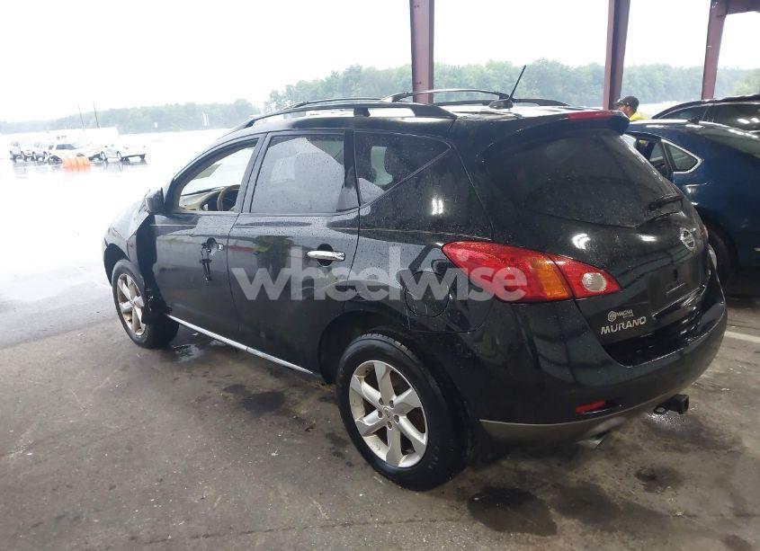 Photo 3 of 2009 Nissan Murano SL (VIN JN8AZ18U59W001568)