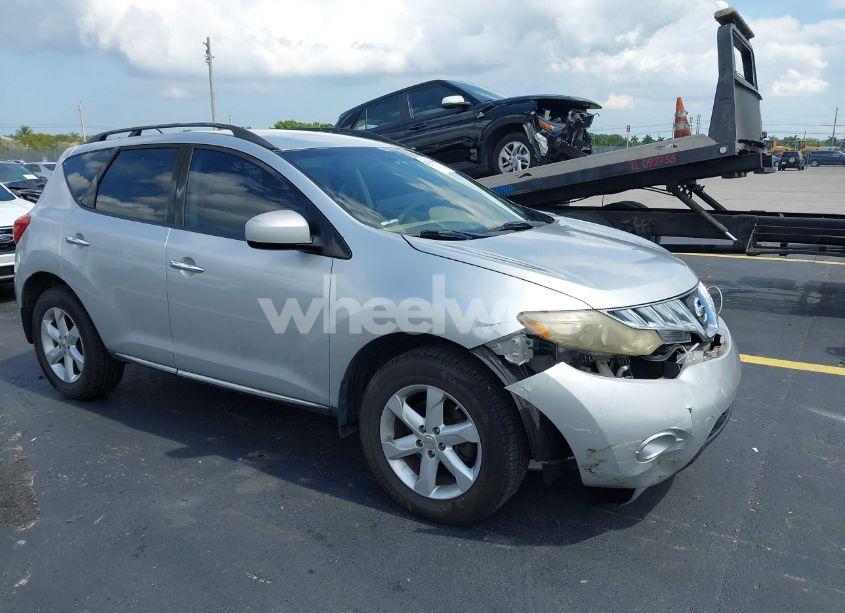 2009 Nissan Murano S (VIN JN8AZ18U59W016894) main photo