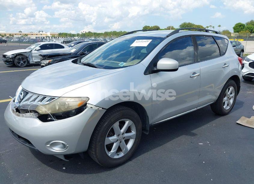 Photo 2 of 2009 Nissan Murano S (VIN JN8AZ18U59W016894)