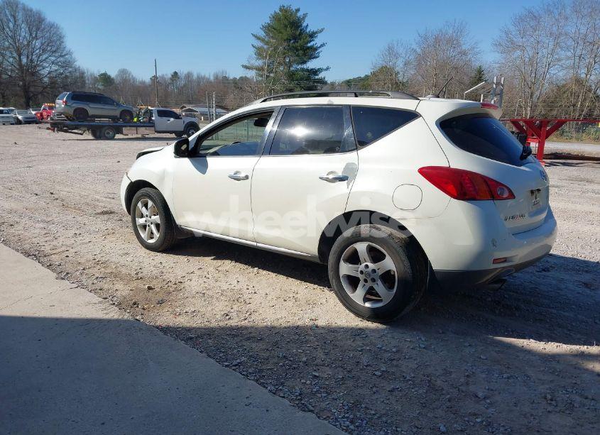 2009 Nissan Murano SL (VIN JN8AZ18U59W017916) main photo