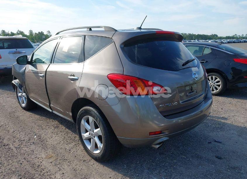 Photo 2 of 2009 Nissan Murano SL (VIN JN8AZ18U59W101489)