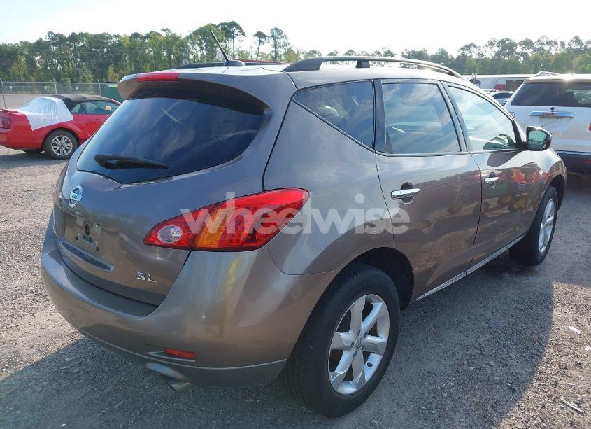 Photo 3 of 2009 Nissan Murano SL (VIN JN8AZ18U59W101489)