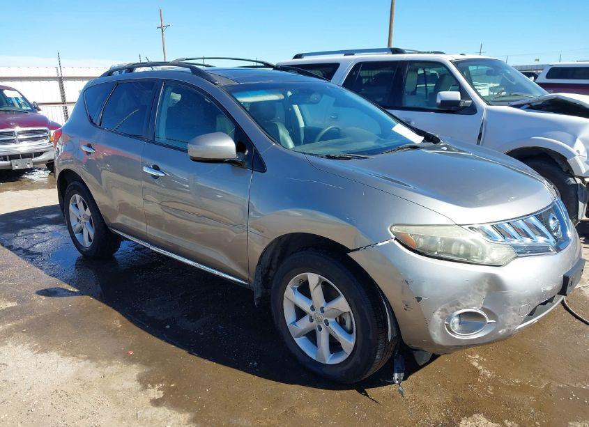 2009 Nissan Murano SL (VIN JN8AZ18U59W105865) main photo