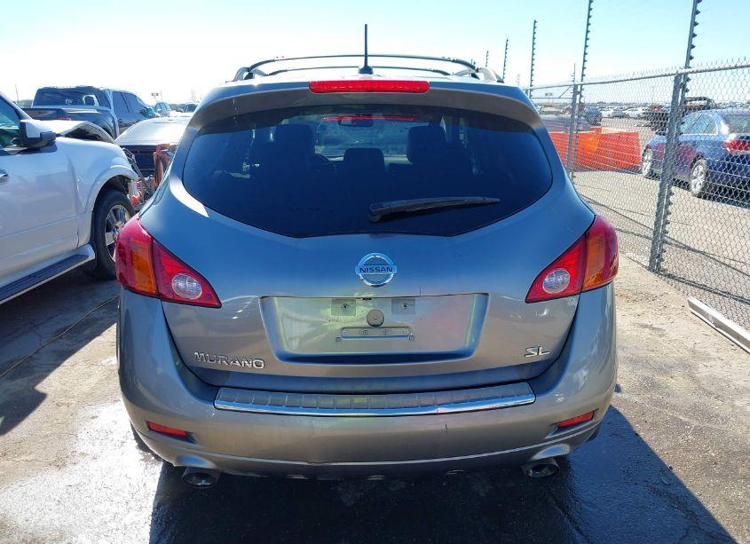 Photo 10 of 2009 Nissan Murano SL (VIN JN8AZ18U59W105865)