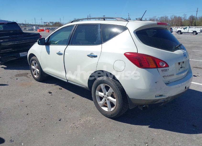 2009 Nissan Murano SL (VIN JN8AZ18U69W014202) main photo