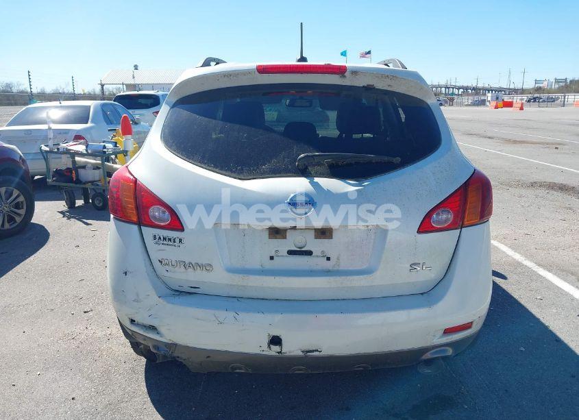 Photo 4 of 2009 Nissan Murano SL (VIN JN8AZ18U69W014202)