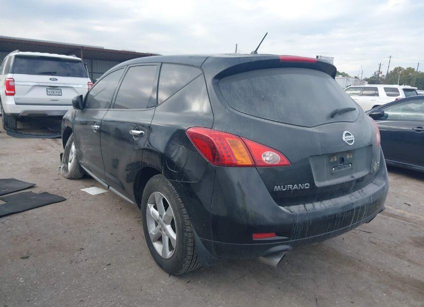Photo 2 of 2009 Nissan Murano S (VIN JN8AZ18U69W019500)