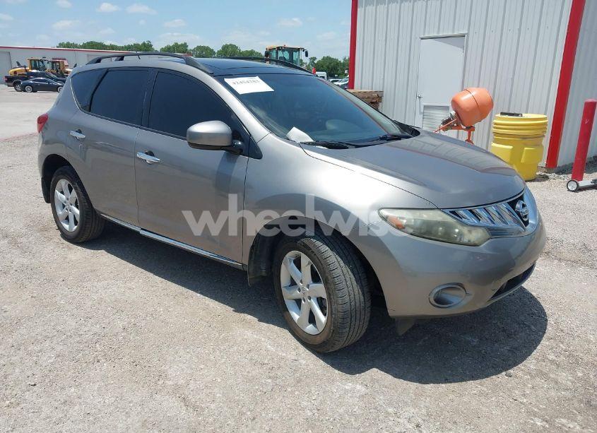 2009 Nissan Murano SL (VIN JN8AZ18U69W025703) main photo