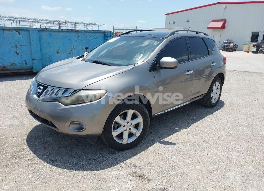 Photo 2 of 2009 Nissan Murano SL (VIN JN8AZ18U69W025703)