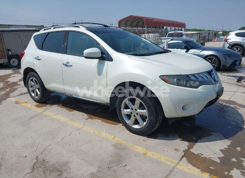 2009 Nissan Murano SL (VIN JN8AZ18U69W105549) main photo