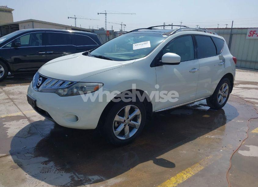 Photo 2 of 2009 Nissan Murano SL (VIN JN8AZ18U69W105549)