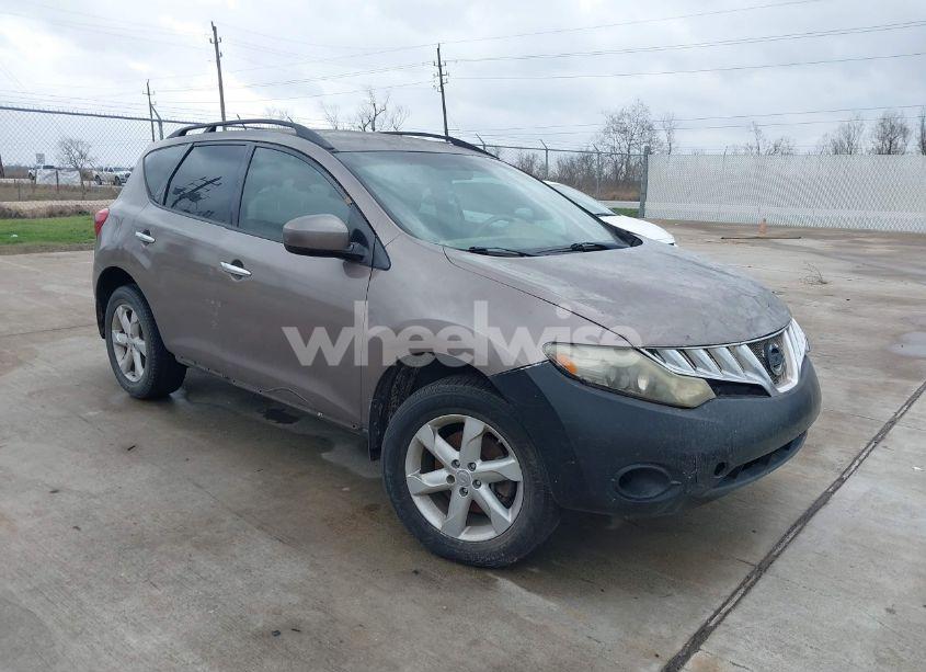 2009 Nissan Murano S (VIN JN8AZ18U79W029775) main photo