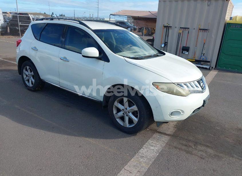 2009 Nissan Murano S (VIN JN8AZ18U89W003380) main photo