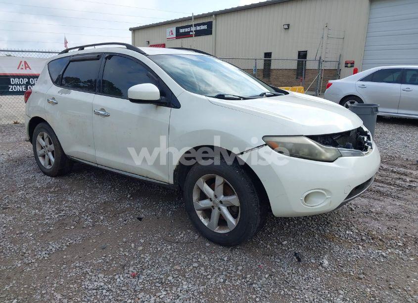 2009 Nissan Murano SL (VIN JN8AZ18U89W022334) main photo