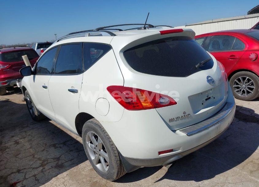 2009 Nissan Murano SL (VIN JN8AZ18U89W104662) main photo