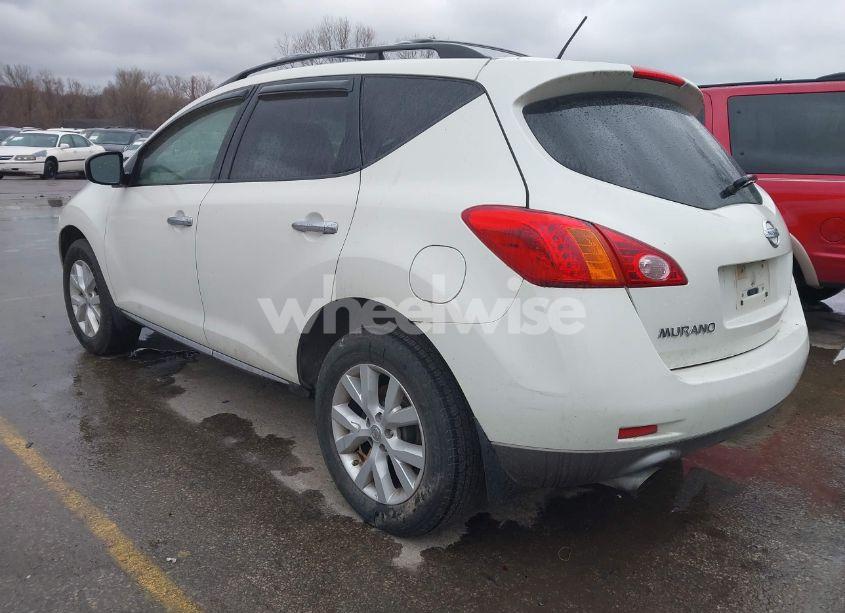 Photo 2 of 2009 Nissan Murano SL (VIN JN8AZ18U99W000617)