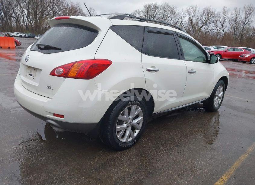 Photo 3 of 2009 Nissan Murano SL (VIN JN8AZ18U99W000617)