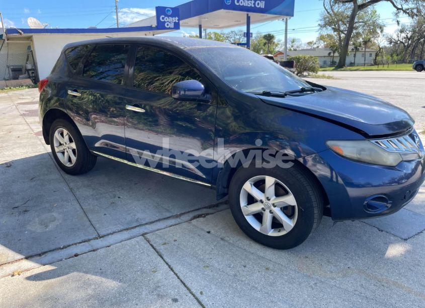 2009 Nissan Murano S (VIN JN8AZ18U99W023606) main photo
