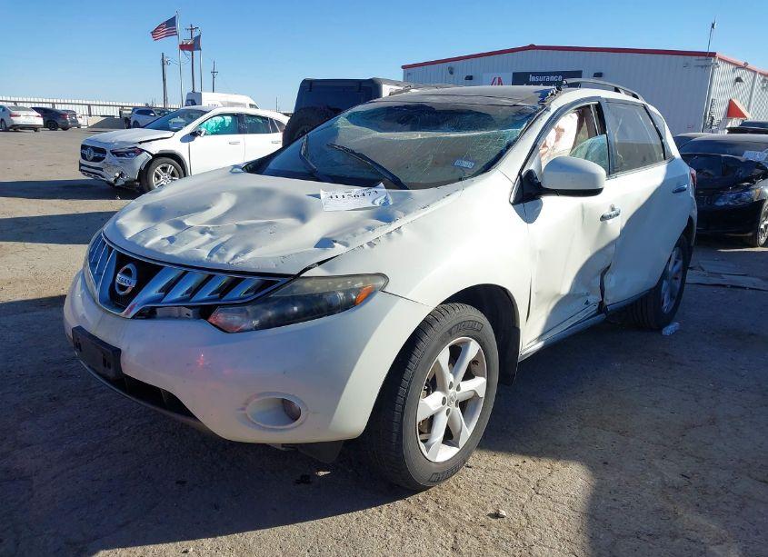 2009 Nissan Murano SL (VIN JN8AZ18U99W027882) main photo