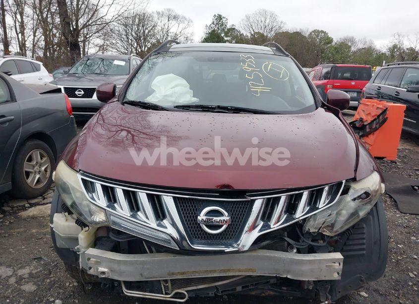Photo 9 of 2009 Nissan Murano SL (VIN JN8AZ18UX9W008239)