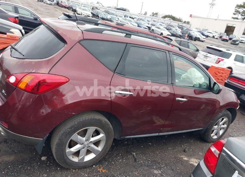 Photo 10 of 2009 Nissan Murano SL (VIN JN8AZ18UX9W008239)