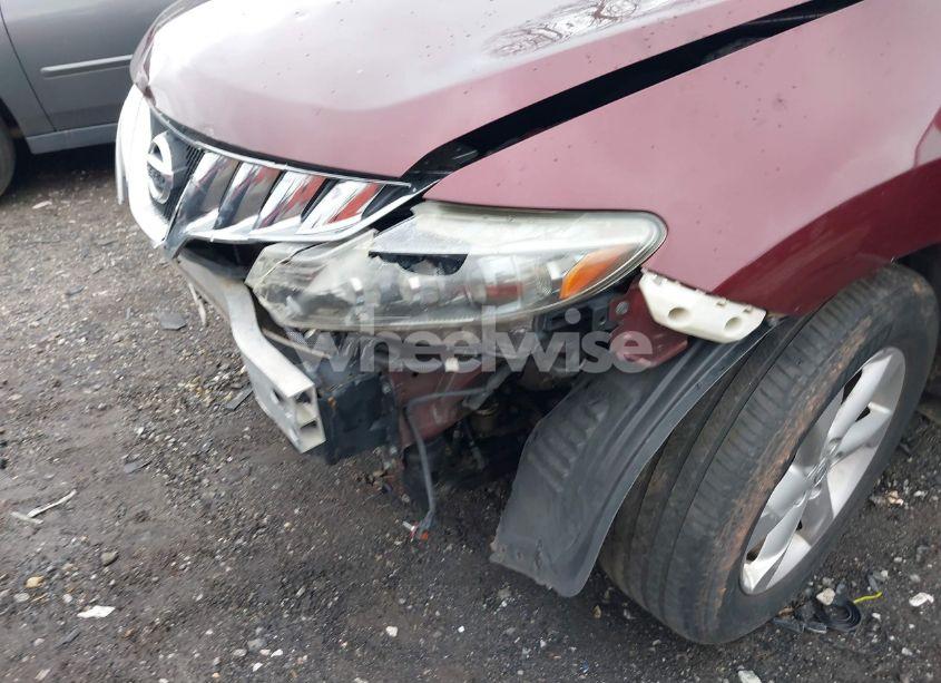Photo 5 of 2009 Nissan Murano SL (VIN JN8AZ18UX9W008239)