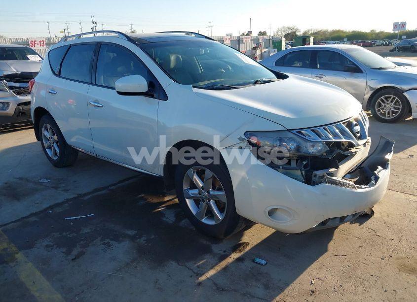 2009 Nissan Murano SL (VIN JN8AZ18UX9W100239) main photo