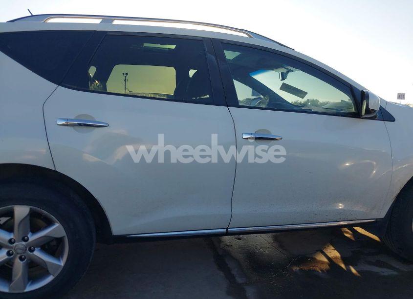 Photo 10 of 2009 Nissan Murano SL (VIN JN8AZ18UX9W100239)