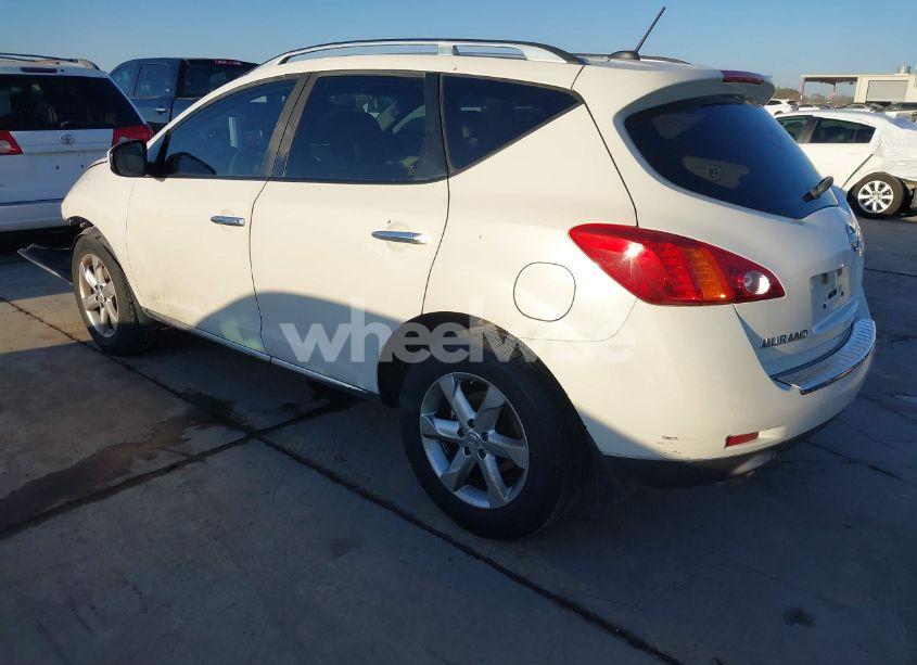 Photo 2 of 2009 Nissan Murano SL (VIN JN8AZ18UX9W100239)