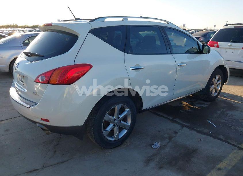 Photo 3 of 2009 Nissan Murano SL (VIN JN8AZ18UX9W100239)