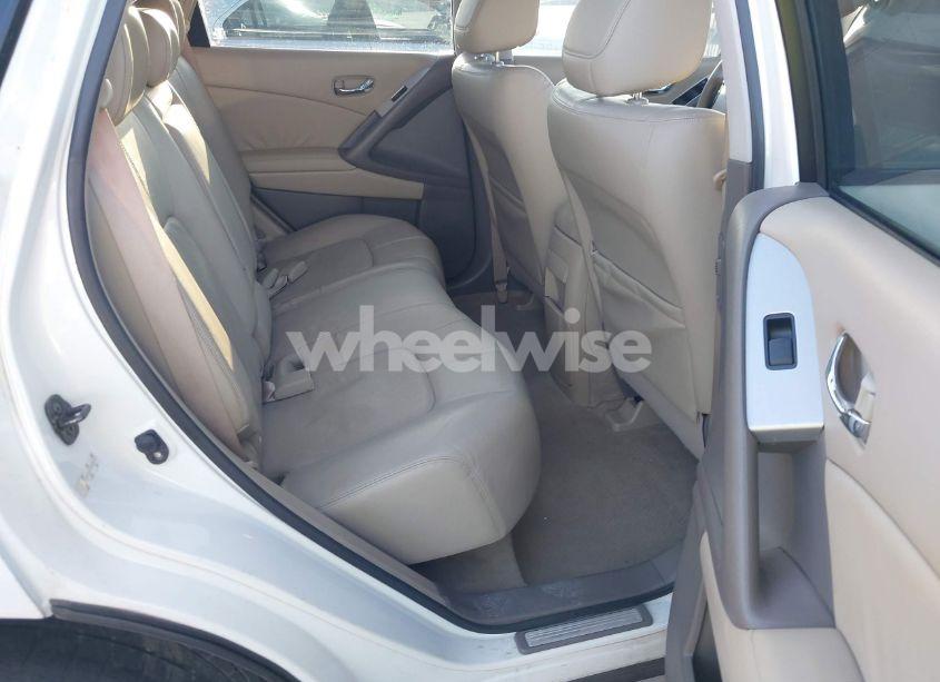 Photo 7 of 2009 Nissan Murano SL (VIN JN8AZ18UX9W100239)