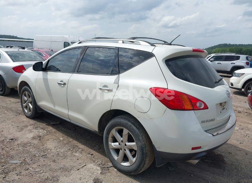 Photo 3 of 2009 Nissan Murano SL (VIN JN8AZ18UX9W101374)