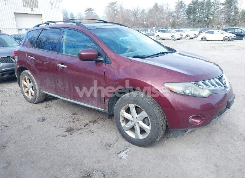 2009 Nissan Murano SL (VIN JN8AZ18W09W115222) main photo