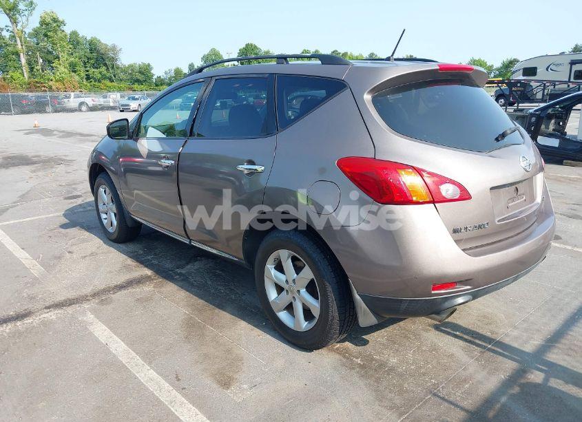 Photo 3 of 2009 Nissan Murano S (VIN JN8AZ18W09W200643)