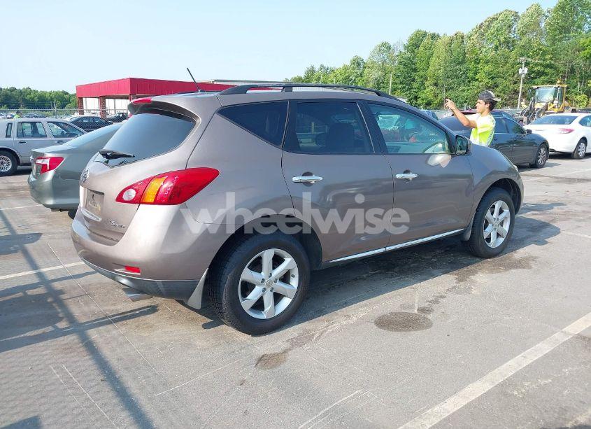 Photo 4 of 2009 Nissan Murano S (VIN JN8AZ18W09W200643)