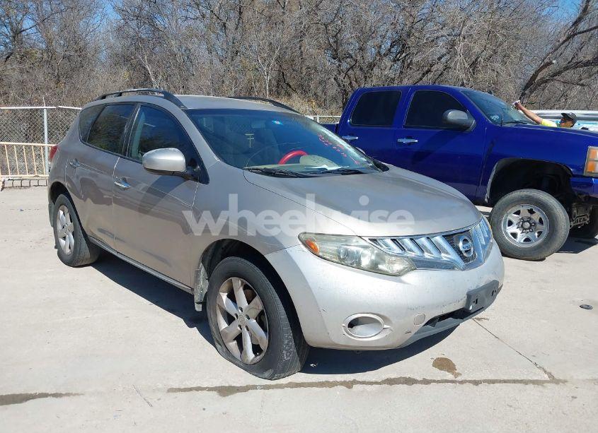 2009 Nissan Murano S (VIN JN8AZ18W09W201534) main photo