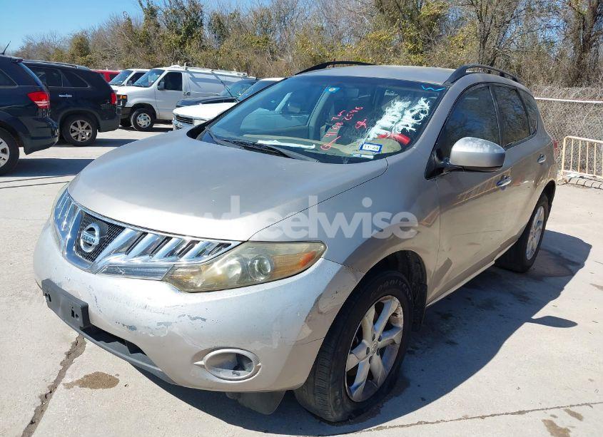 Photo 2 of 2009 Nissan Murano S (VIN JN8AZ18W09W201534)